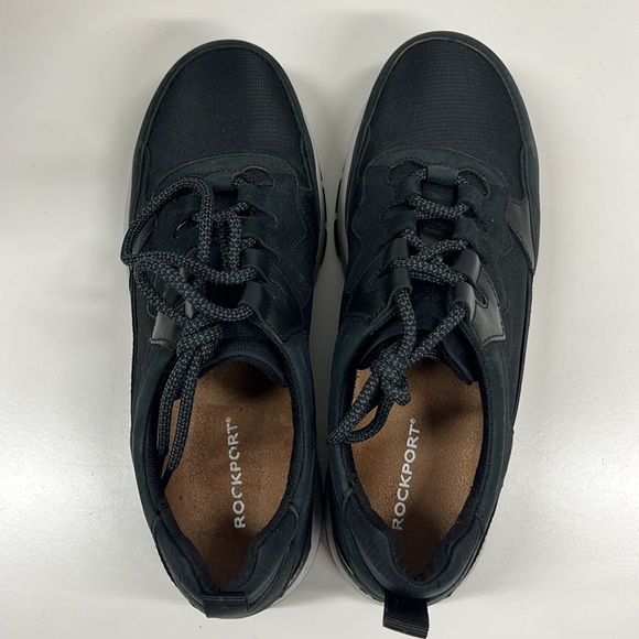 New Rockport Women’s Pulse Tech Black Safety Shoes Size 6W - Picture 5 of 10